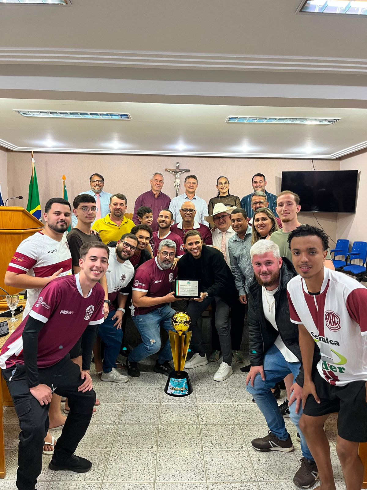 Moção de Aplausos n° 001/2026 -  Ao clube ABC pelo Titulo da 16ª Copa Centro Serrano de Futebol Amador 